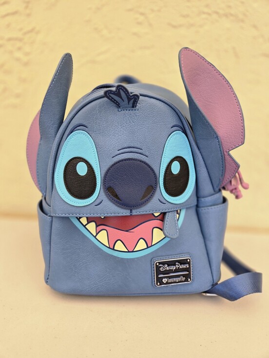 Disney Other - Disney Parks x Loungefly Blue Stitch Kids Mini Backpack